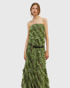 Ss24 Event Dressing: Carla Top Green