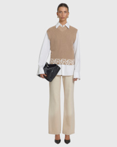 Knitwear: Universal Vest Cumin