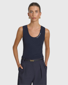 Viktoria Woods: Vik & Woods Tank Black