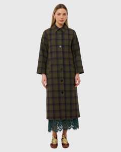Tuesday: Kamali Coat Rainforest Check