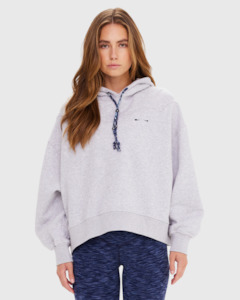 Lasso Jude Crop Hoodie Grey