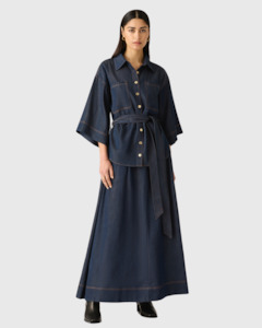 Cleo Denim Shirt Indigo