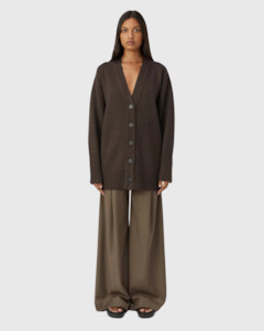 Romeo 2.0 Cardigan Chocolate Melange