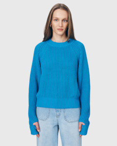 Bronson Knit Jumper Cerulean