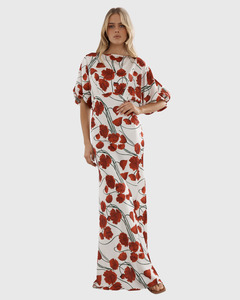 Caitlyn Crisp: Florence Gown Poppy
