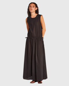 Romi Dress (Resort Cotton) Black