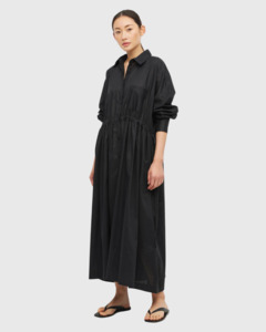 Lenora Dress (Resort Cotton) Black