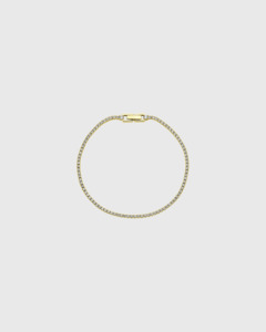 Jewellery: Tennis Bracelet Gold
