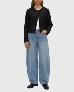 Outerwear: Tamara Wool Jacket Black