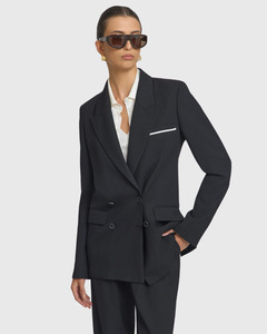 Outerwear: Billboard Blazer Black