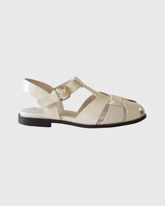 Kathryn Wilson: Lauren Sandal Stone Calf