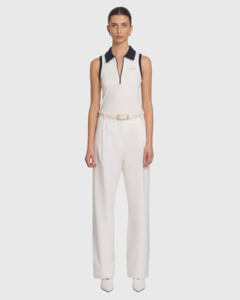 Viktoria Woods: Kite Polo Tank Ivory