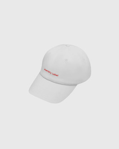 Atelier Logo Cap Ecru/Chilli