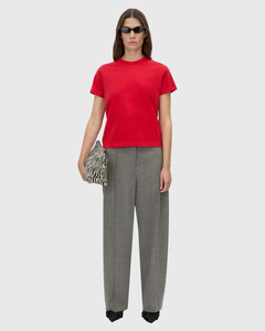 Rosa Monogram Neat Fit Tee Poppy Red