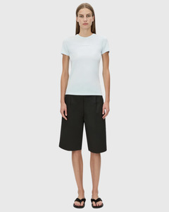 C M: Suvero Slim Fit Tee Ice Blue