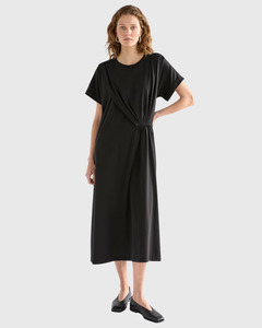 Elk: Etienne T Shirt Dress Burnt Chocolate