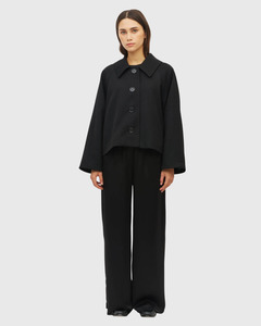 Juliette Hogan: Rafaella Jacket (Tech Twill Suiting) Black