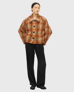 Juliette Hogan: Rafaella Jacket (Shadow Check) Marmalade