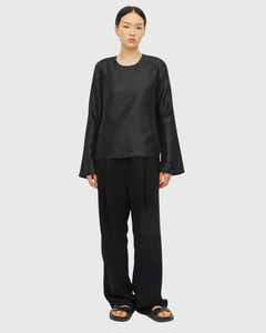 Eastwick Top (Texture Shimmer) Midnight