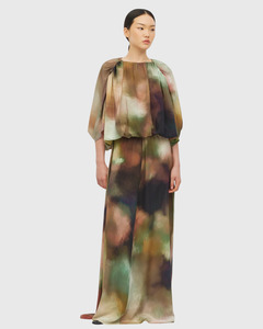 Una Dress (Solara Grand Silk CDC) Golden Hour