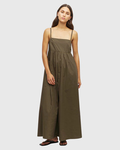 Juliette Hogan: Katy Dress (Organic Cotton) Olive