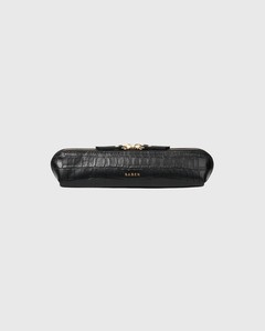 Saben: Tali Pencil Case Black Matte Croc