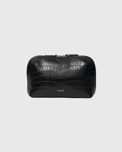 Saben: Tate Tech Pouch Black Matte Croc