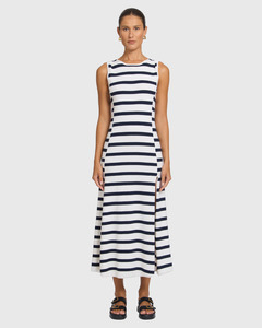 Viktoria Woods: Joker Dress Royal Blue Stripe