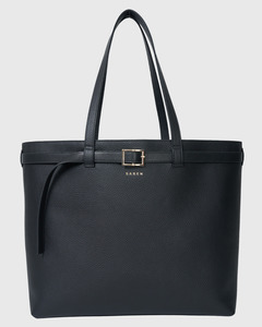 Saben: Tia Shoulder Bag Black + Bronze