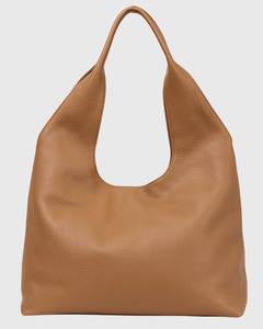 Saben: Kip Shoulder Bag Toffee Lightly Milled