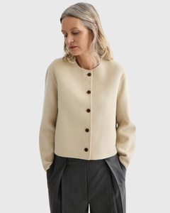 Outerwear: Cardi Jacket Ivory