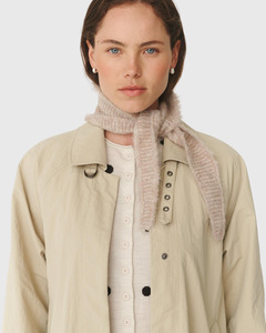New Arrivals New: Noa Knit Neckerchief Scarf Fawn Marle