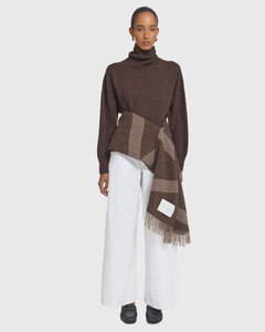 Snowdrift Scarf Chocolate