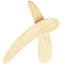 Frontpage: Mini Wooden Deodorant Spatula