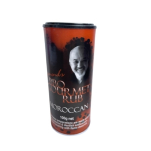 Products: BBQ Gourmet Moroccan Rub – 100g shaker