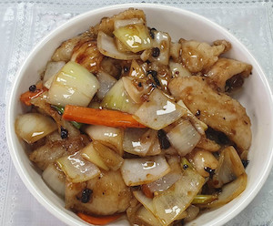 Fish Fillet with Black Bean Sauce( 206) BBQ Noodles House