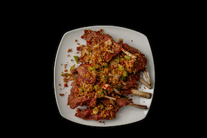 Products: Deep Fried Lamb Racks with Cumin Seeds( 220) BBQ Noodles House