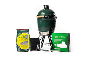 Bbq Grills Smokers: Big Green EGG Large Bundle on Standard Nest - 127096