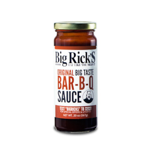 Big Rick's Original Bar-B-Q Sauce 20oz