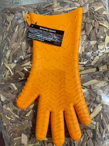 Outdoor Magic: Silicon BBQ Glove (Orange) - CC5154