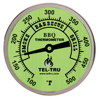 Inkbird Temperature Probes: Tel-Tru Thermometer with 3in face and 2.5in stem (Glow face) BQ3002.5GLOW - 130212
