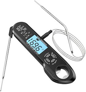 Dual Probe Instant Read Thermometer