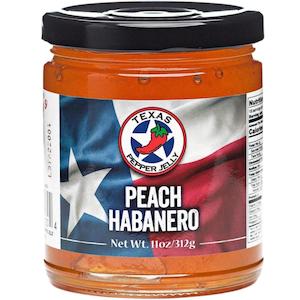 Texas Pepper Jelly: Texas Pepper Jelly - Peach Habanero Jelly
