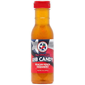 Texas Pepper Jelly: Texas Pepper Jelly - Peachy Peach Habanero Rib Candy