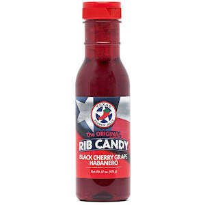 Texas Pepper Jelly - Black Cherry & Grape Habanero Rib Candy