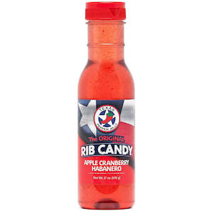 Texas Pepper Jelly: Texas Pepper Jelly - Apple Cranberry Habanero Rib Candy