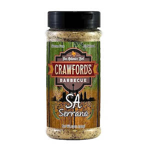 Crawfords: Crawfords BBQ Serano Seasoning