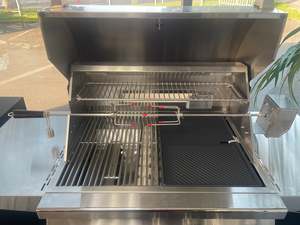 Outdoor Kitchen: Titan 4 burner S/S Rotisserie (Heavy load 12.5kg mains powered)