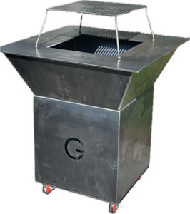 Products: Custom made BBQ Fireplace