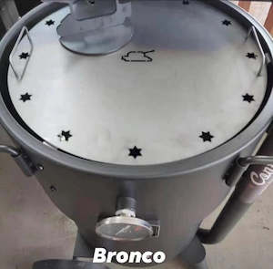 Bbq Accessories: Bronco 440 Smash Plate 4mm SPB440